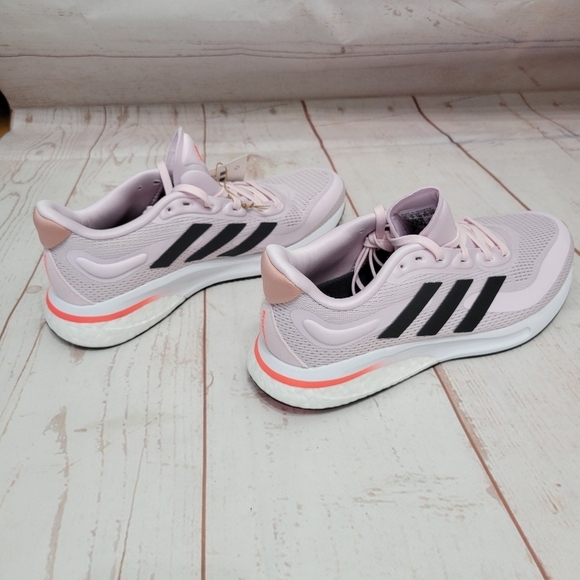 Adidas sneakers running and athletic Women's Size 7 1/2 pink - Picture 8 of 9